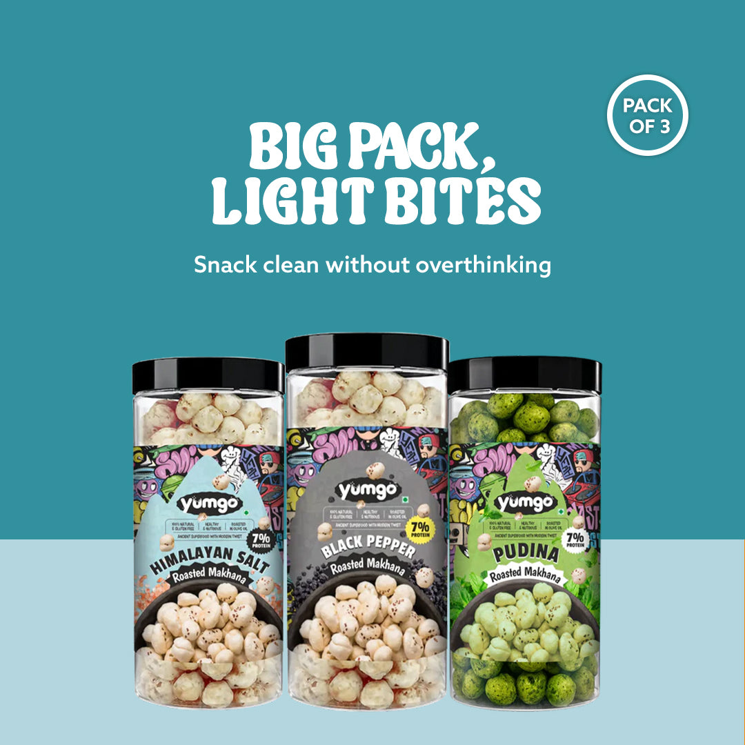 Healthy Guilt Free Combo (Pack of 3) -80g Yumgo