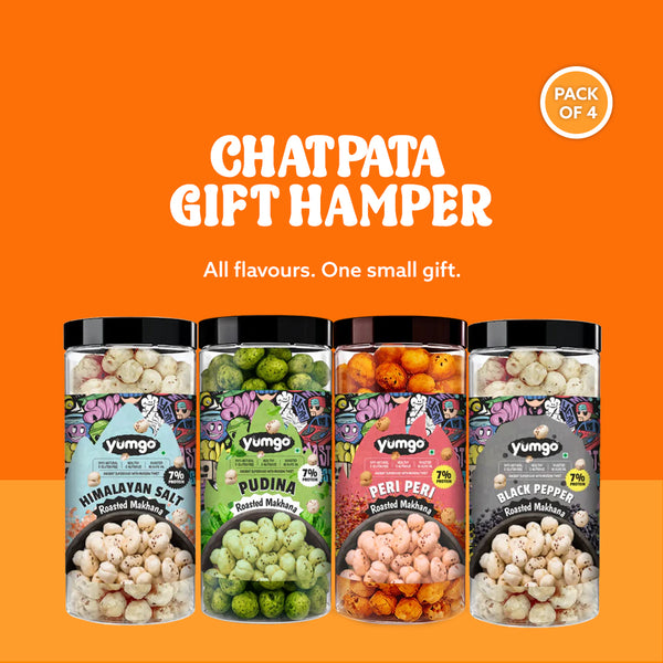 Chatpata Gift Hamper (Pack of 4) -70g Yumgo