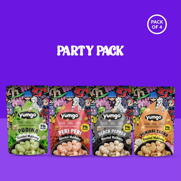 Party Combo (Pack of 4) -25g Yumgo