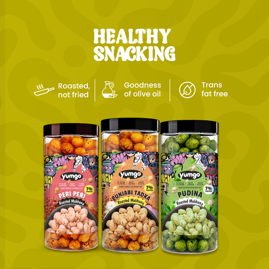 Healthy Party Combo (Pack of 3) - 80g Yumgo