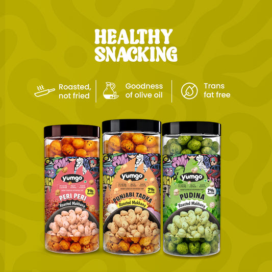 Healthy Party Combo (Pack of 3) - 80g Yumgo